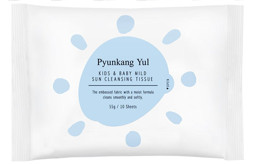 Pyunkang Yul Kids & Baby Mild Sun Cleansing Tissue 55g/10ea