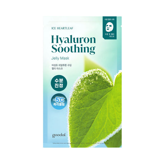 goodal  HOUTTUYNIA CORDATA HYALURON SOOTHING JELLY MASK 1매