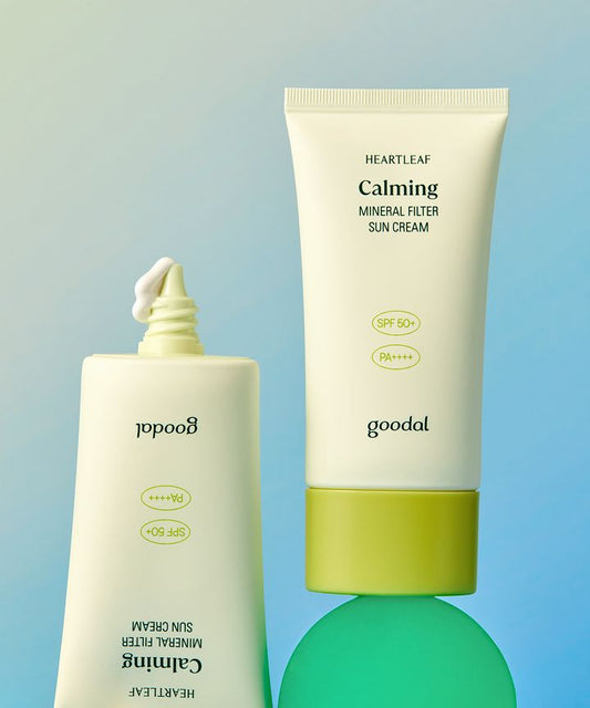 goodal  HOUTTUYNIA CORDATA CALMING MINERAL FILTER SUN CREAM 50+ PA++++ 50ml