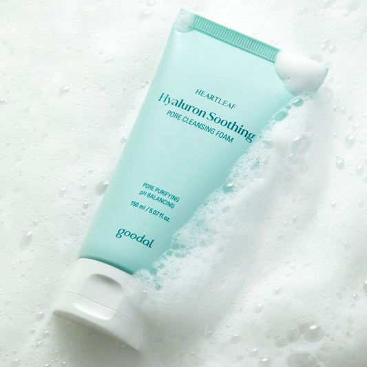 goodal  HOUTTUYNIA CORDATA HYALURON SOOTHING PORE CLEANSING FOAM 150ml