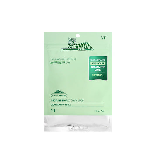 VT COSMETICS VT CICA RETI-A 7 DAYS MASK 110g / 7ea
