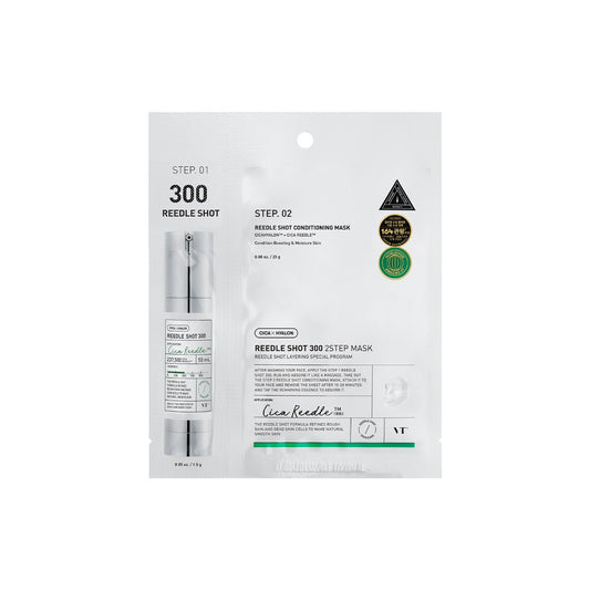 VT COSMETICS VT REEDLE SHOT 300 2-STEP MASK 1.5g + 25g