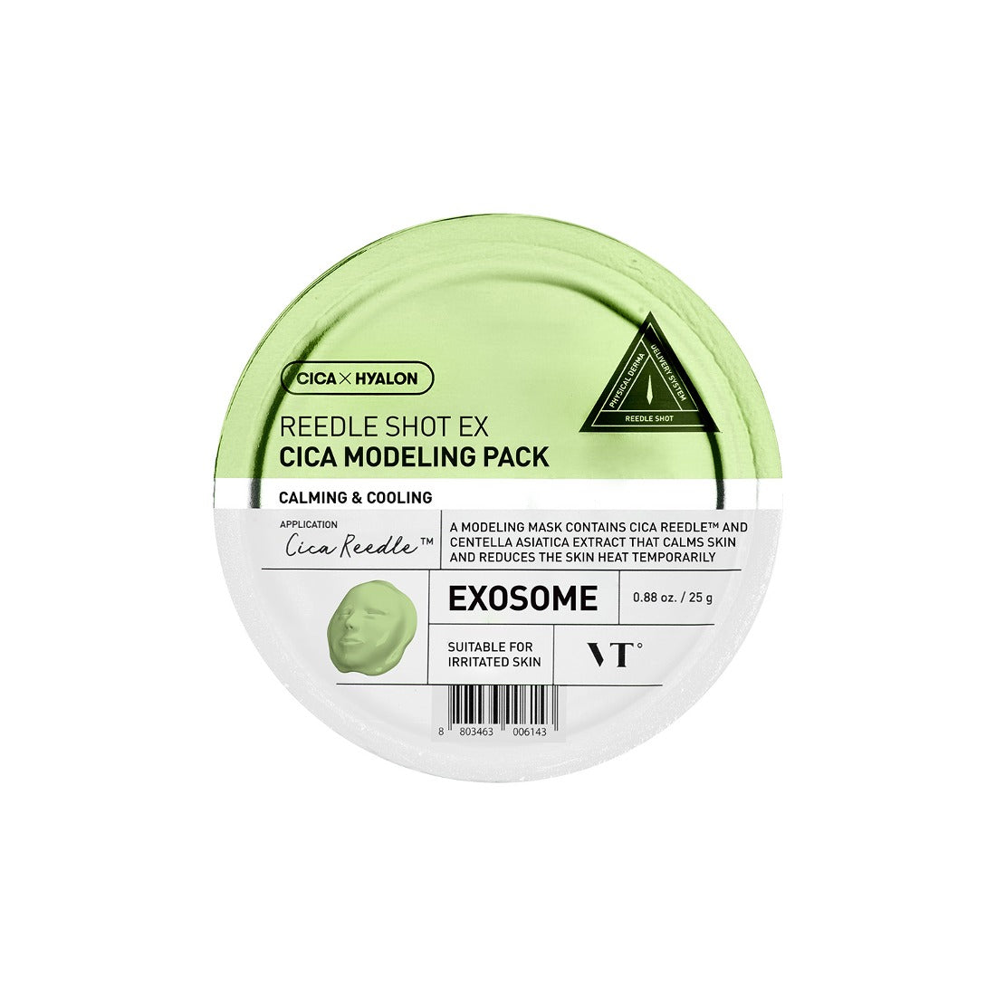 VT COSMETICS VT REEDLE SHOT EX CICA MODELING PACK 25g