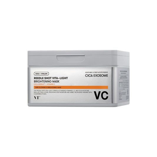 VT COSMETICS VT REEDLE SHOT VITA-LIGHT BRIGHTENING MASK 320g / 30ea