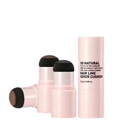 SO NATURAL HAIR LINE COVER CUSHION #01 Light Brown 2.5g