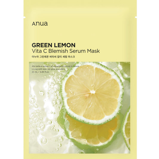 Anua GREEN LEMON VITA C BLEMISH SERUM MASK 25ML_(1PCS)