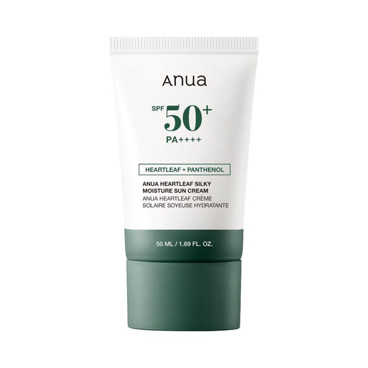 Anua HEARTLEAF SILKY MOISTURE MILD SUNSCREEN 50ML