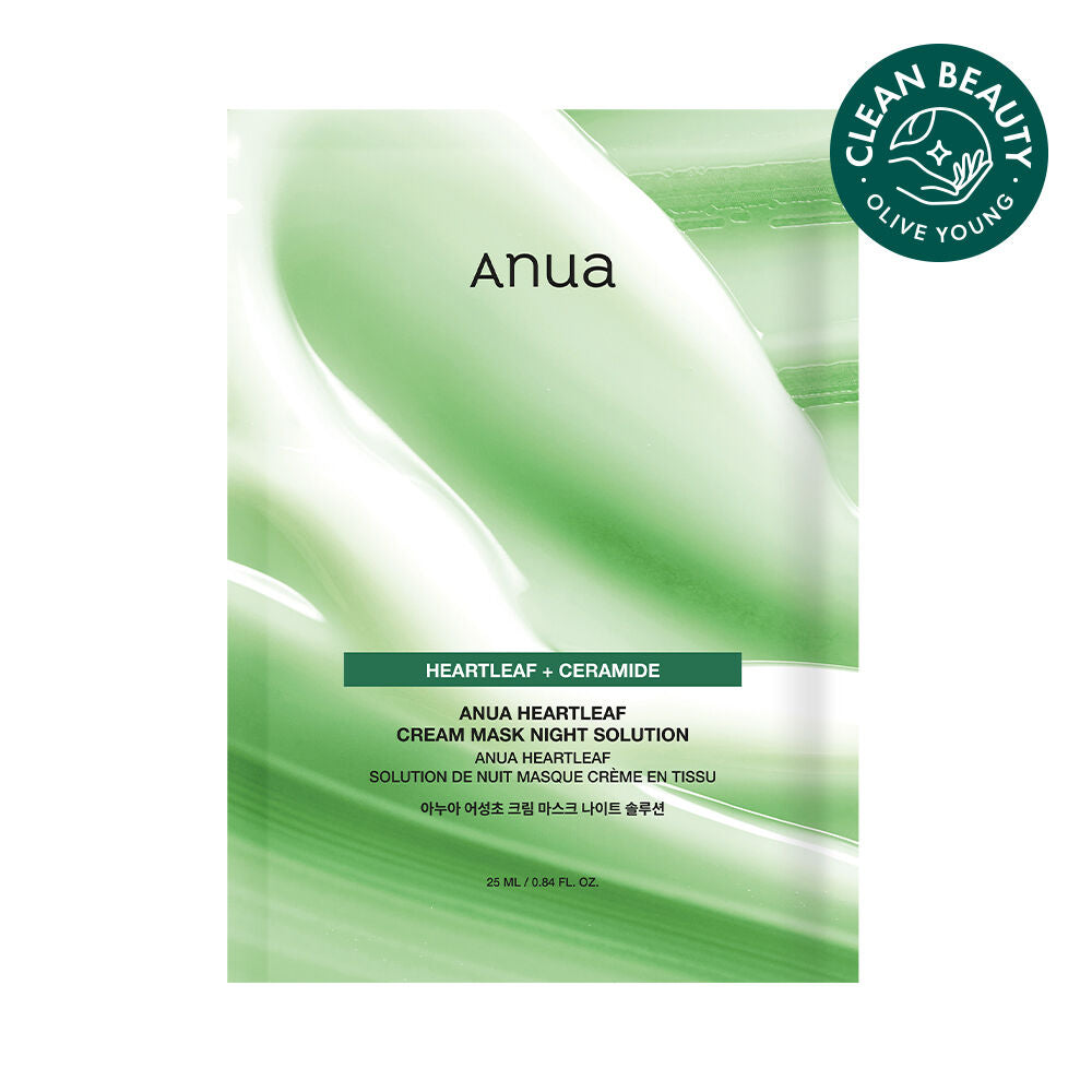 Anua HEARTLEAF CREAM MASK NIGHT SOLUTION 25ML (1PCS)