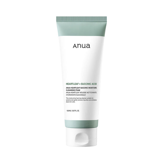 Anua HEARTLEAF SUCCINIC CLEANSING FOAM 150ML