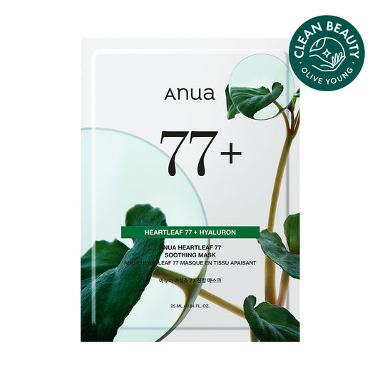 Anua HEARTLEAF SOOTHING SHEET MASK 25ML (1PCS)