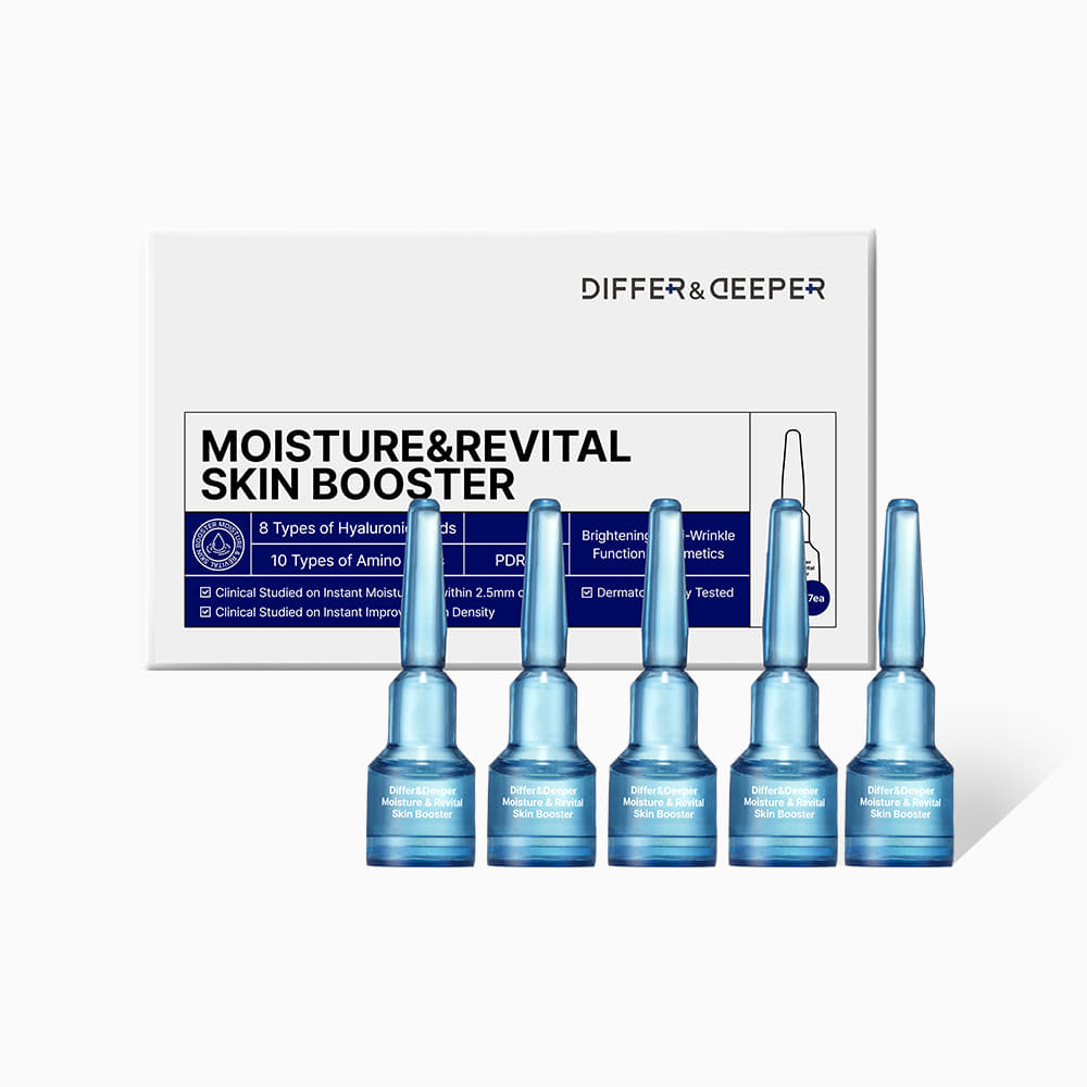 DIFFER&DEEPER Differ&Deeper Moisture&revital skin booster Sarter Pack