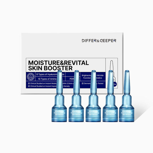 DIFFER&DEEPER Differ&Deeper Moisture&revital skin booster Sarter Pack
