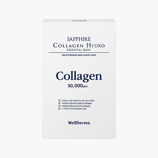 WellDerma Sapphire collagen hydro essential mask