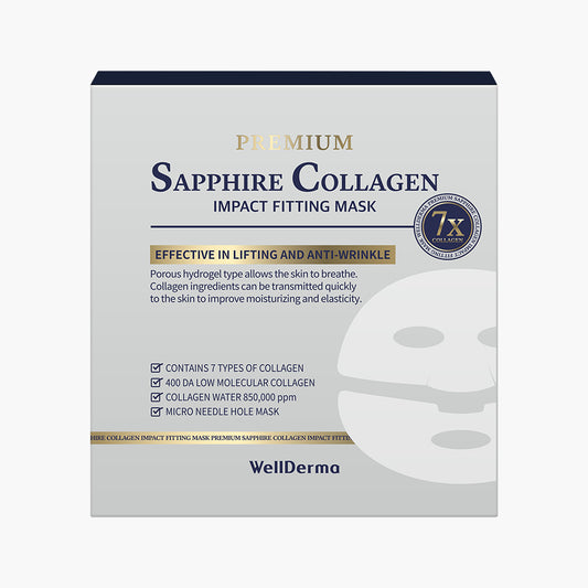 WellDerma collagen impact fitting mask