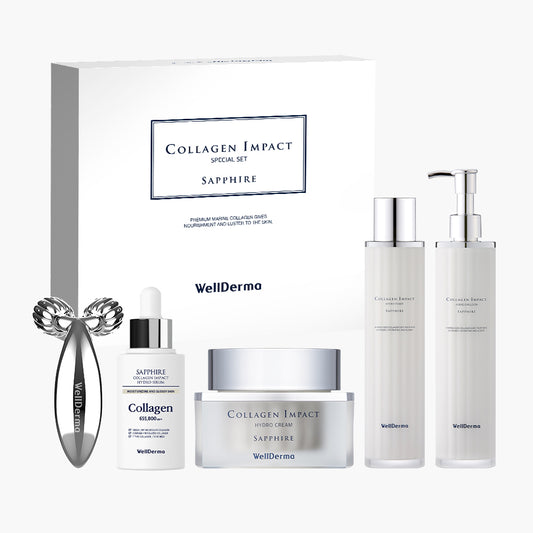 WellDerma sapphire collagen impact special set