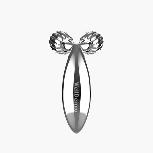 WellDerma face lifting compact roller silver