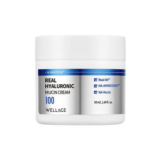 WELLAGE Real Hyaluronic Mucin Cream
