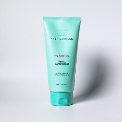 BRING GREEN Tea Tree Cica Trouble Cleansing Foam 300ml (NEW)