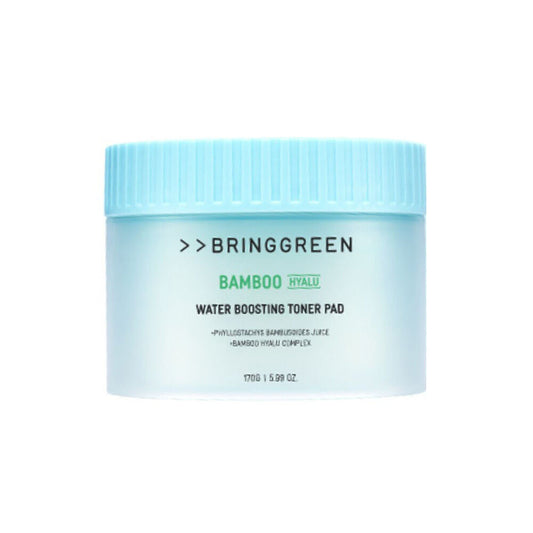 BRING GREEN BAMBOO HYALU HYDRATING TONER PAD 80pcs (+80pcs) REFILL SET