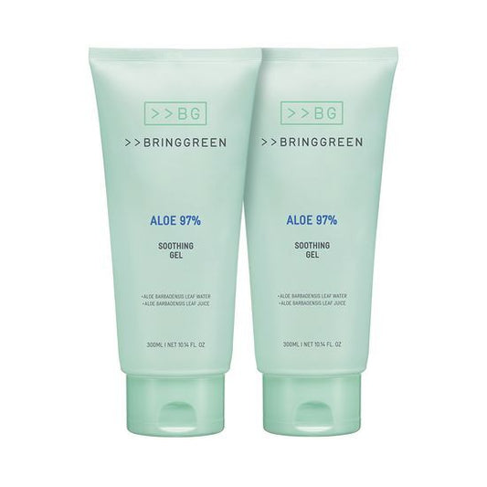 BRING GREEN ALOE 97% SOOTHING GEL 300mL DOUBLE SET