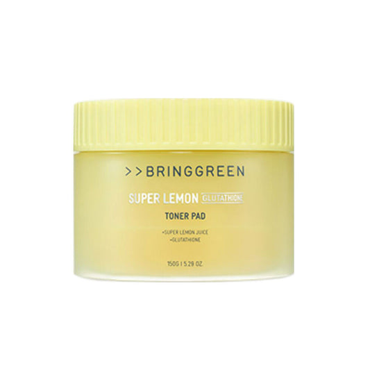 BRING GREEN Super Lemon Glutathione Toner Pad