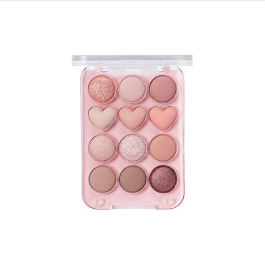 Colorgram Pin Point Eyeshadow Palette 01 Peach+Coral=♥