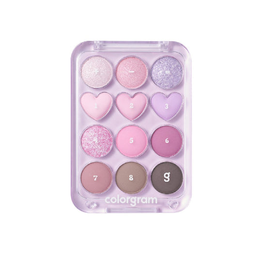 Colorgram Pin Point Eyeshadow Palette 03 Pink + Lavender = ♥