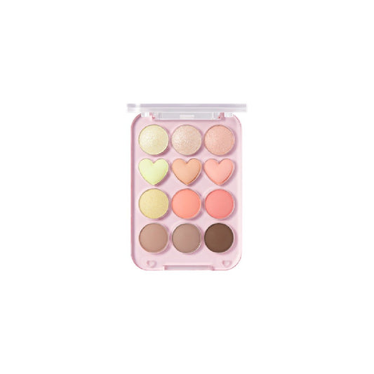 Colorgram PIN POINT EYESHADOW PALETTE 05 BLOSSOM+CORAL=♥