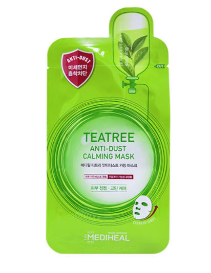 MEDIHEAL TEATREE ANTI-DUST CALMING MASK