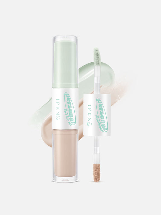 IPKN Personal Tone Correcting Concealer duo (green)