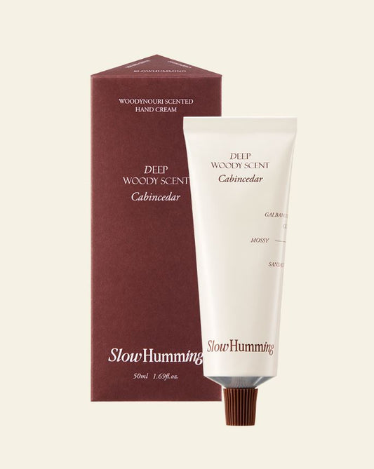 SLOWHUMMING WOODYNOURI SCENTED HAND CREAM CABINCEDAR