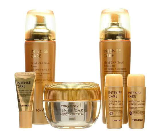 INTENSE CARE GOLD 24K SNAIL SKIN CARE 140ml+20ml,140ml+20ml,45ml+5ml
