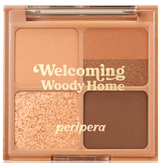 INK POCKET SHADOW PALETTE 06 WELCOMING WOODY HOME 1.6g*4