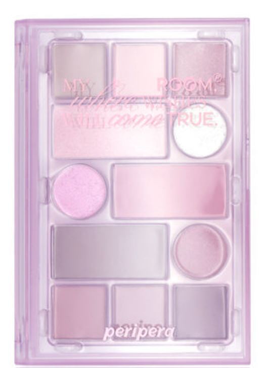 ALL TAKE MOOD TECHNIQUE PALETTE 04 IN MY MUTE PINK 0.7g*3+0.9g*6+2g *3