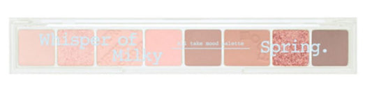 ALL TAKE MOOD PALETTE 05 WHISPER OF MILKY SPRING  0.8g*6+1.0g*2