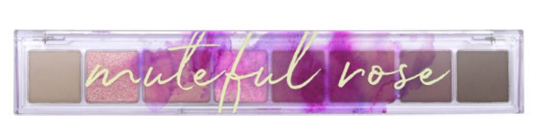 ALL TAKE MOOD PALETTE 04 MUTEFUL ROSE 0.8g*6+1.0g*2