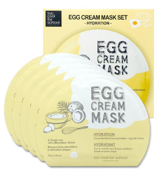 EGG CREAM MASK HYDRATION SET(N1) 28g