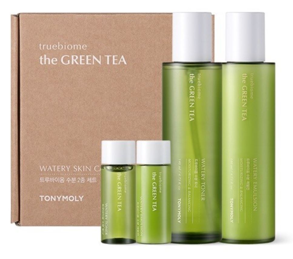 THE GREEN TEA TRUE BIOME WATERY SET2 140ml+140ml+20ml+20ml