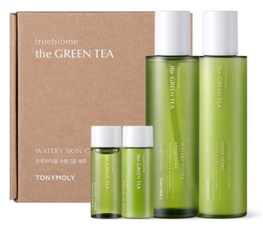 THE GREEN TEA TRUE BIOME WATERY SET2 140ml+140ml+20ml+20ml