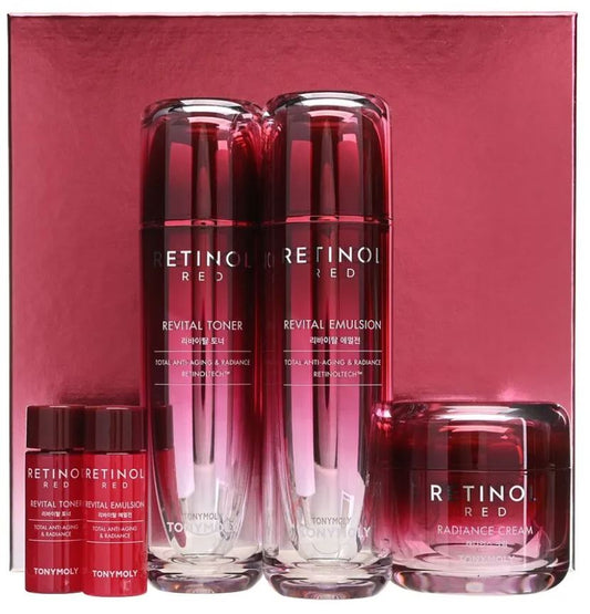 RED RETINOL ANTI-AGING SET 120ml+120ml+50ml