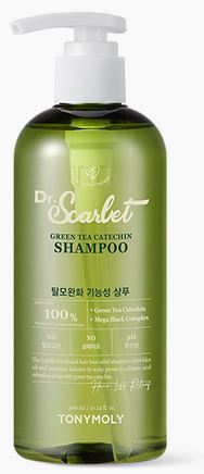 DR SCARLET GREEN TEA CATECHIN ANTI HAIR LOSS SHAMPOO 300ml
