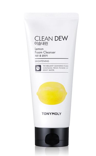 CLEAN DEW LEMON FOAM CLEANSER 180ml