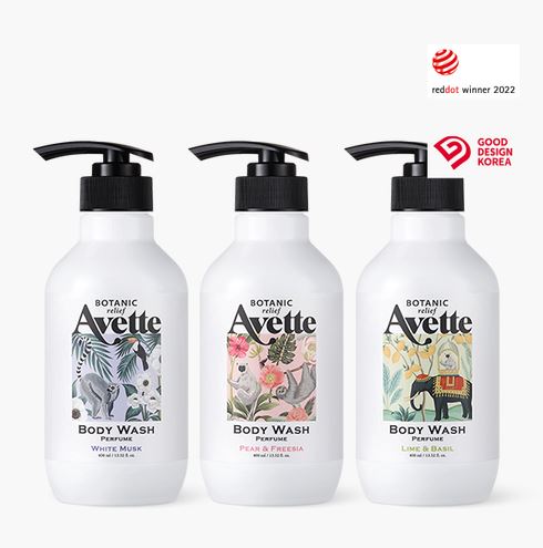 AVETTEPEAR&FREESIA PERFUME BODY WASH 400ml