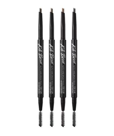 Kill Brow Auto Hard Brow Pencil Edge Slim 0.08g #002 Light Brown