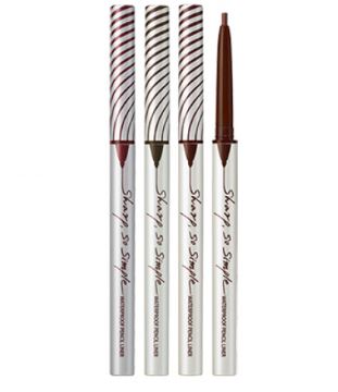 Sharp, So Simple Waterproof Pencil Liner 0.14g #006 #Choco Brown