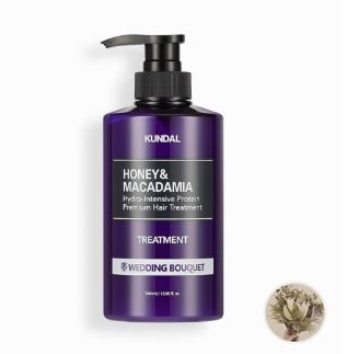 Honey & Macadamia Hydro-Intensive Protein Premium Hair Treatment - Wedding Bouquet 500ml