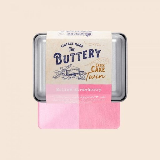 BUTTERY CHEEK CAKE TWIN 01 MELLOW STRAWBERRY 9.5g