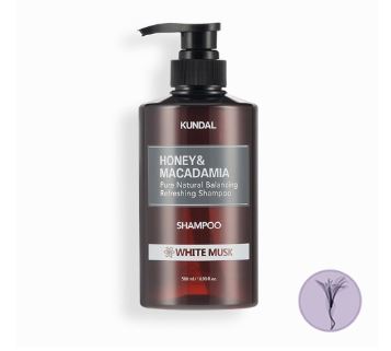 Honey & Macadamia Pure Natural Balancing Referesh Shampoo - White Musk 500ml