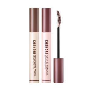 Perfect setting waterproof mascara long&curl 02 Cozy Brown 7ml