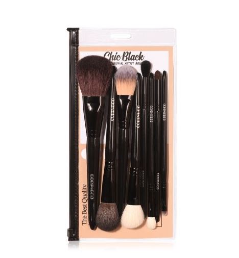 CHIC BLACK 8P BRUSH SET